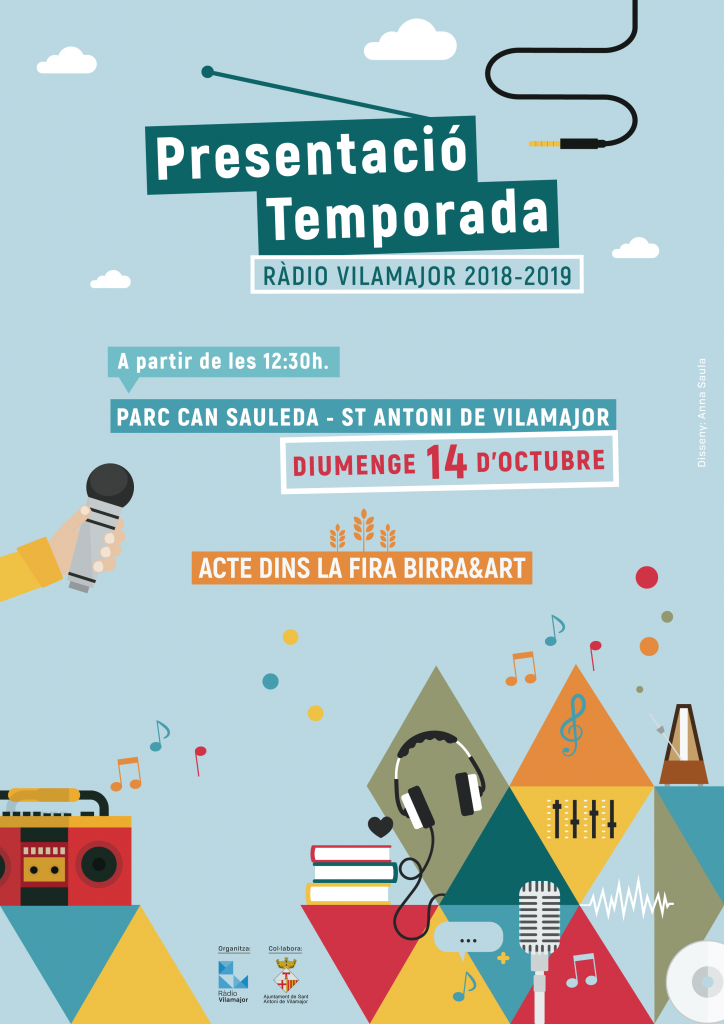 Cartell Presentació de Temporada 2018-2018